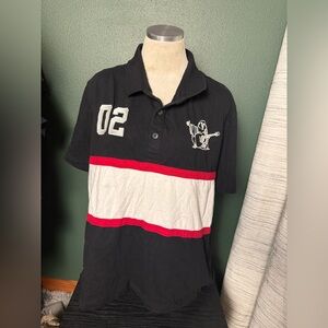 True Religion Dark Black Polo